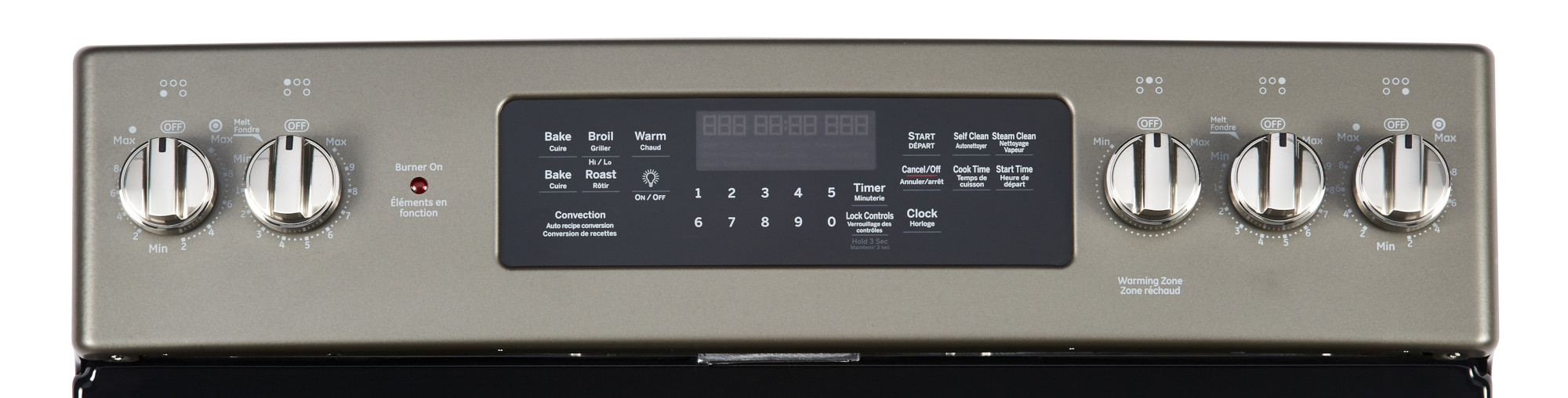 22825 - Convection Self Clean Range - Slate - JCB840EKES - Control 22825 - Convection Self Clean Range - Slate - JCB840EKES - Control