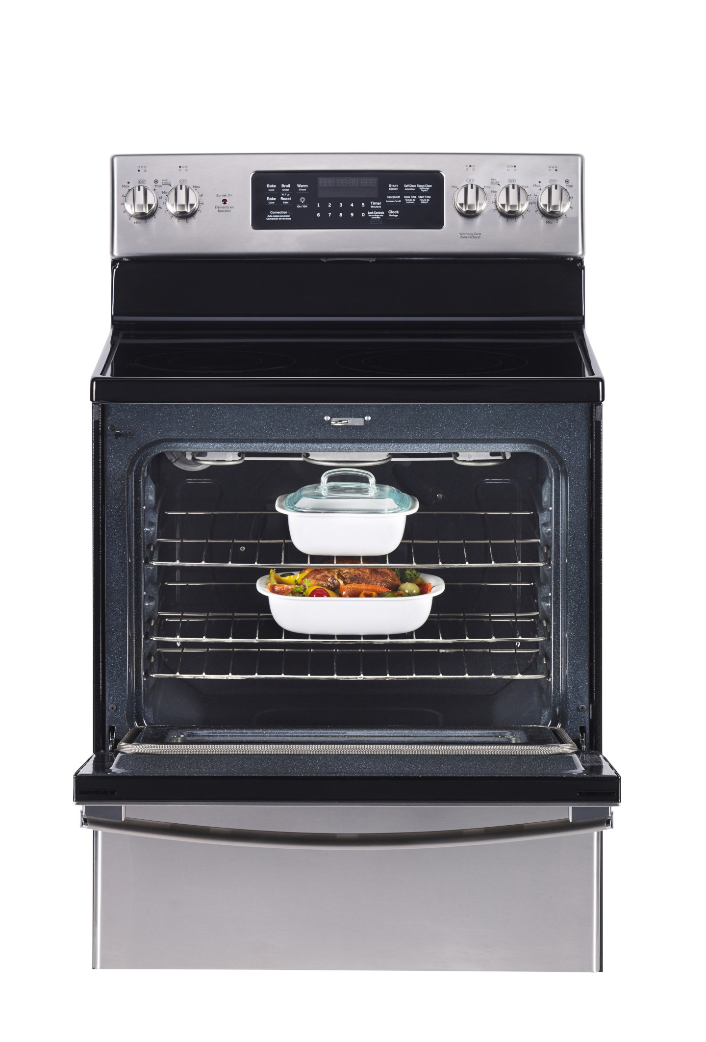 22826 - Stainless Steel Slide-In Range - JCB840SKSS - Open 22826 - Stainless Steel Slide-In Range - JCB840SKSS - Open