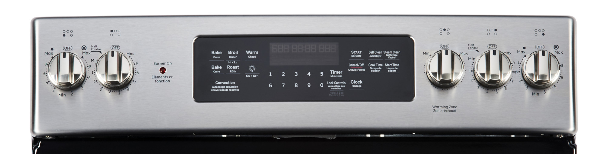 22826 - Stainless Steel Slide-In Range - JCB840SKSS - Control 22826 - Stainless Steel Slide-In Range - JCB840SKSS - Control