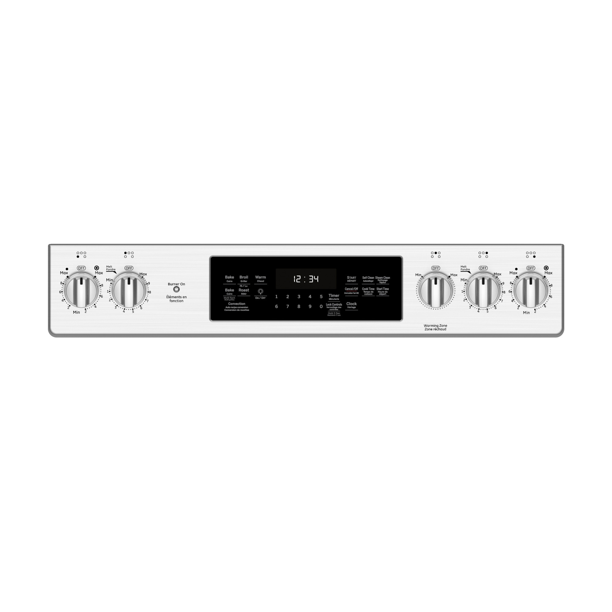 22827 - Stainless Steel Slide-In Range - Control 22827 - Stainless Steel Slide-In Range - Control