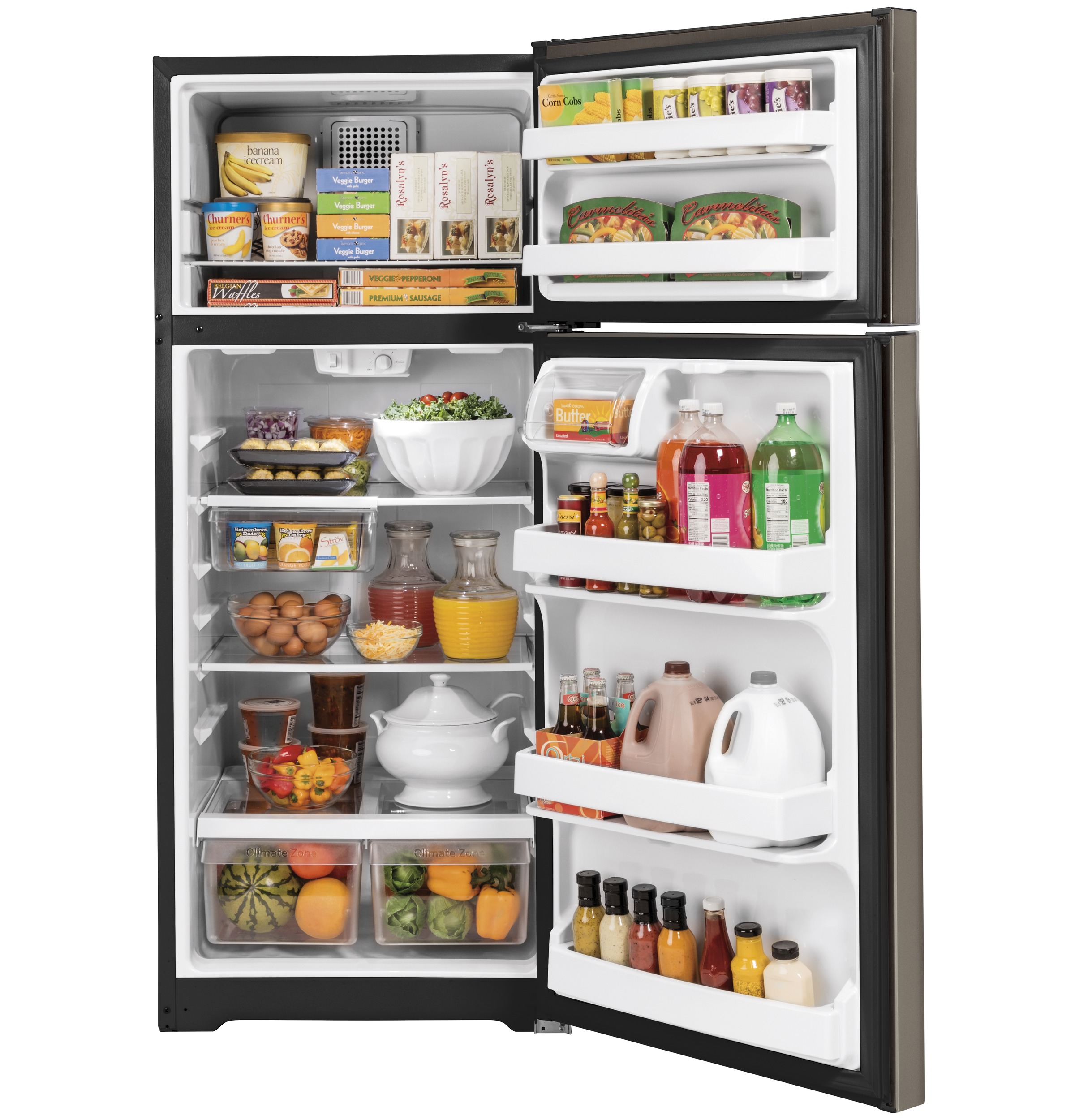23577 - Fridge - GTE18GMNRES - Open Full 23577 - Fridge - GTE18GMNRES - Open Full