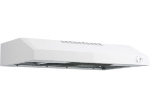 23697 - Range Hood - G-JVX3300DJWWC - White - Angle