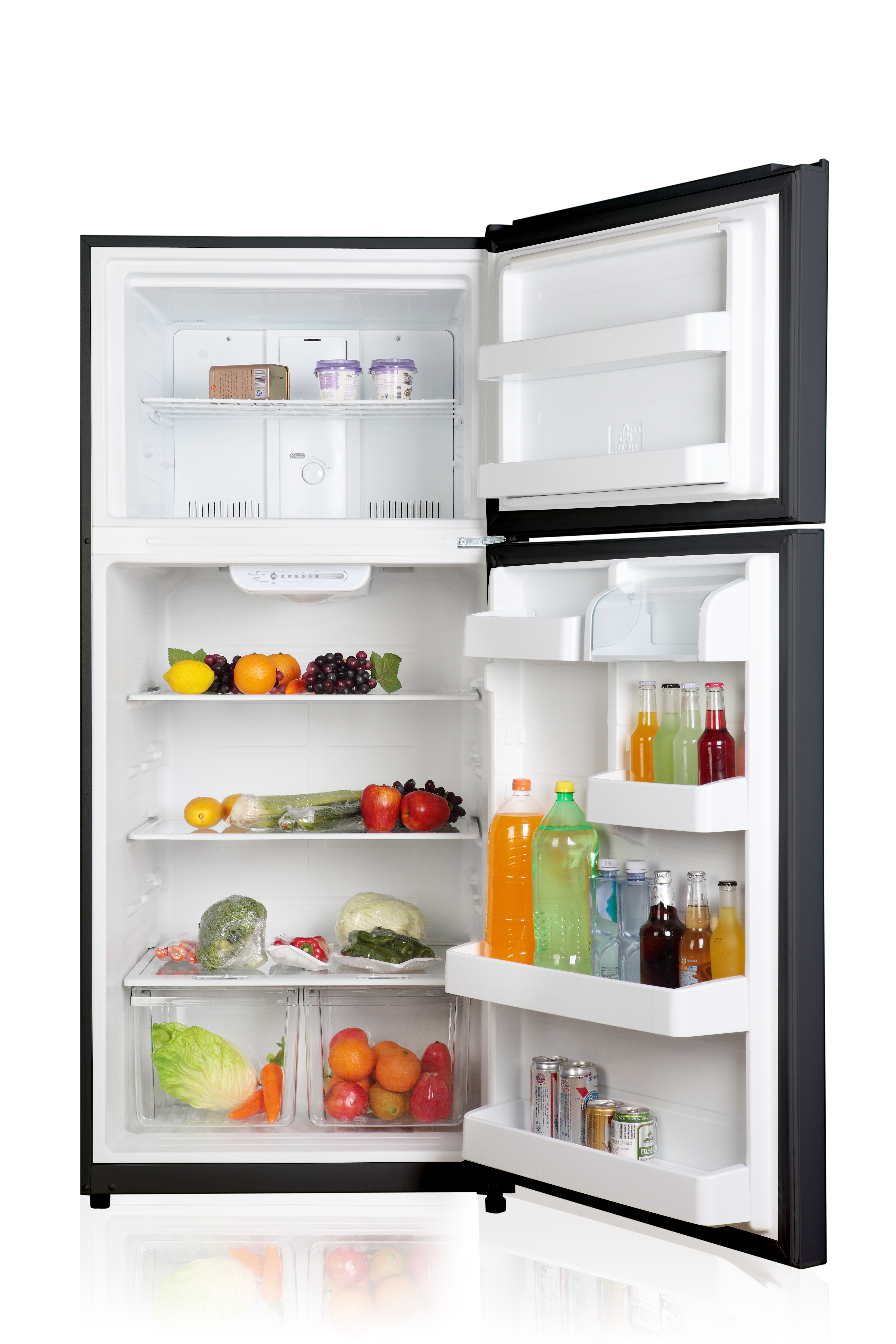 23732 - fridge - GTE18FTLKBB - open 23732 - fridge - GTE18FTLKBB - open