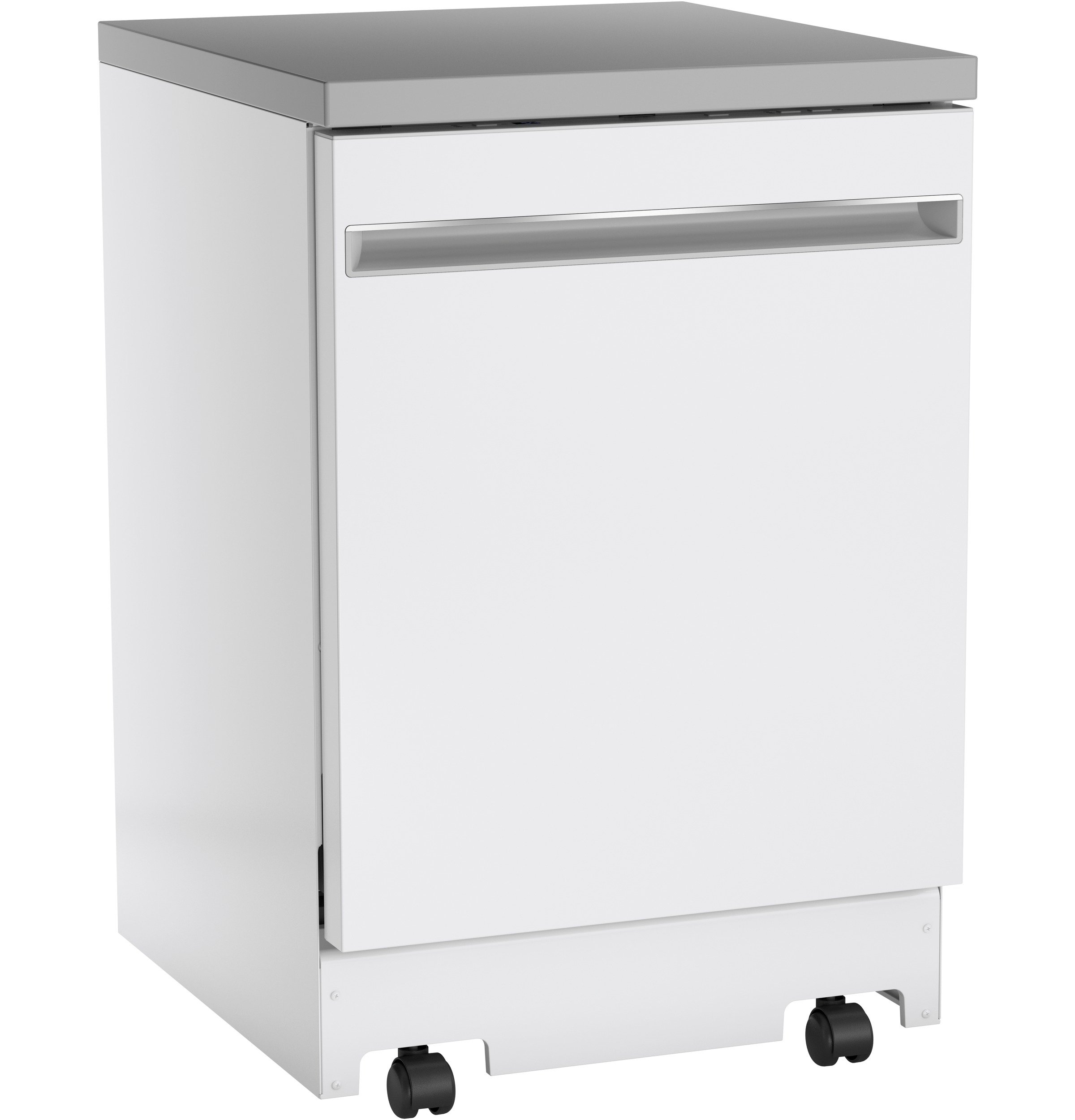 23809 - portable - dishwasher - GPT225SGLWW - angled 23809 - portable - dishwasher - GPT225SGLWW - angled