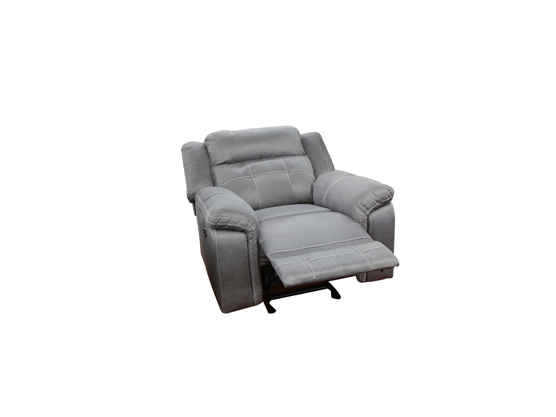 23851 - Recliner - UF-5993 - Grey - Open 23851 - Recliner - UF-5993 - Grey - Open