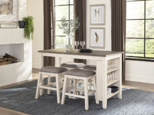 24300 - Pub Table With 4 Stools - MF-5603W