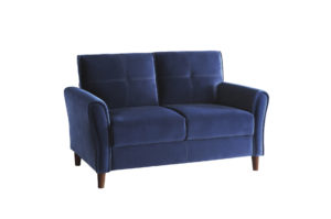 24329 - Loveseat - MF-9348 - Blue Side