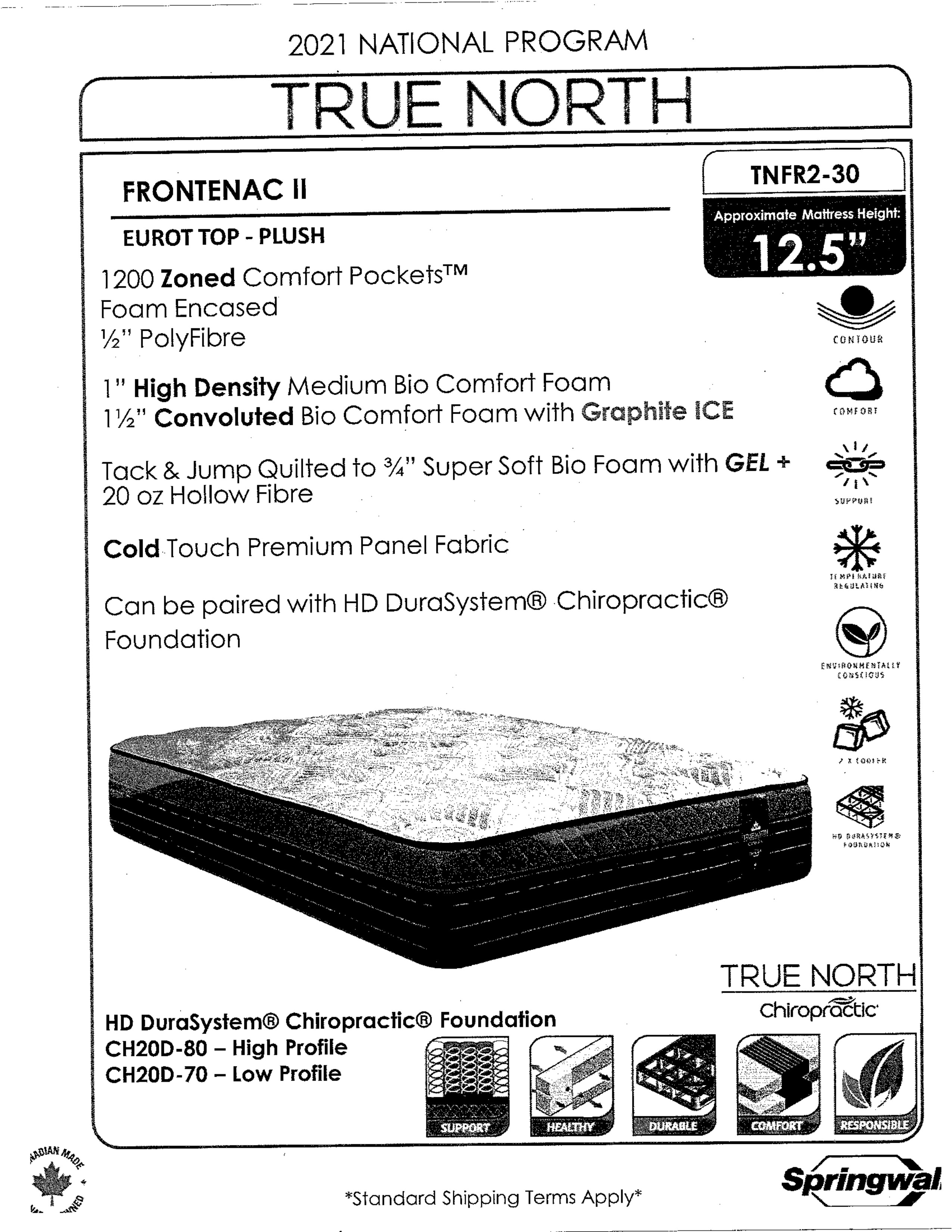24508 - Mattress - SW-FRON - Specs 24508 - Mattress - SW-FRON - Specs