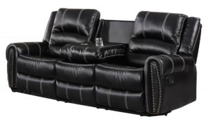 24656 - Reclining Sofa - BX-2526 - Black