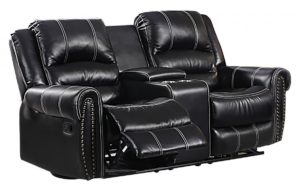 24657 - Reclining Loveseat - BX-2526 - Black